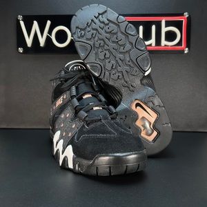 Nike Air Max CB 94 Denim Basketball Shoes • 305440-004 • Black Denim • Men’s 9.5